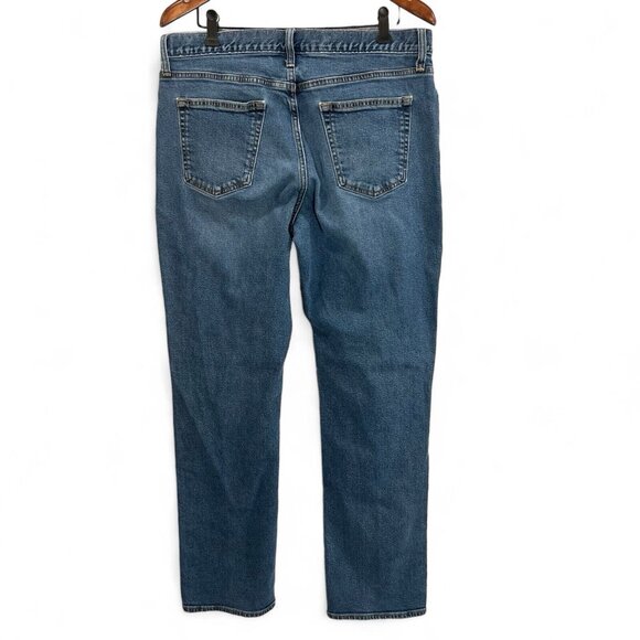 Old Navy Jeans Mens Size 34x31* Blue Denim Straight Medium Wash Casual - Picture 2 of 13